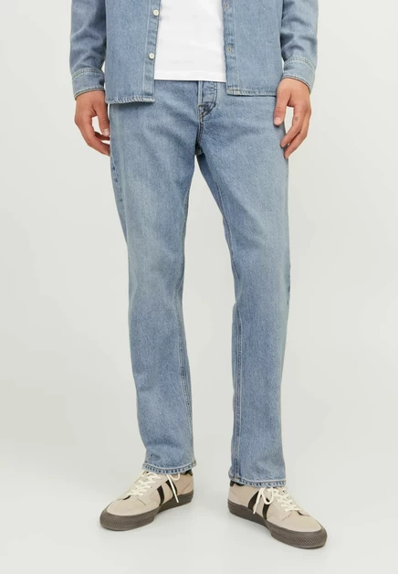 Мужские зауженные джинсы Jack & Jones JJChris, синие