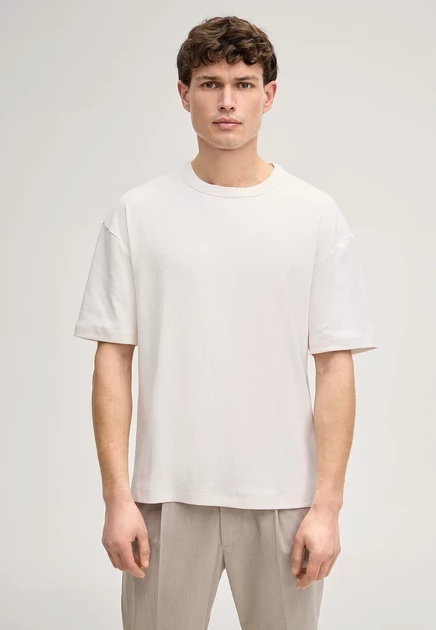 Мужская футболка Joop Jeans Basic, кремовая