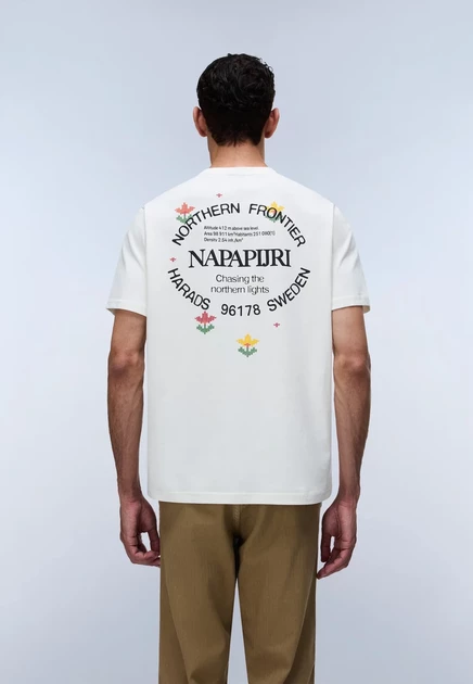 Мужская футболка Napapijri Fancy, белая