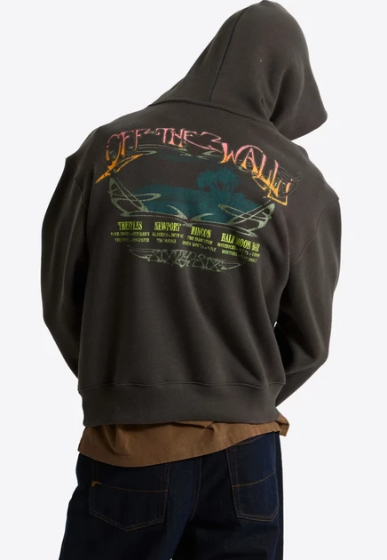 Мужское худи Vans Jetty Pullover, черное