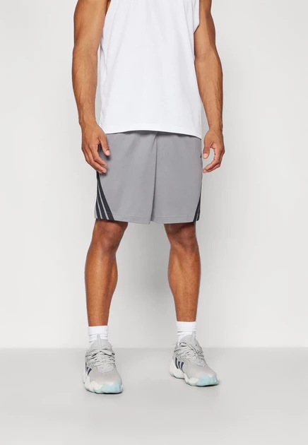 adidas Performance 3-STRIPES   - Sports shorts - team power red/black grey black