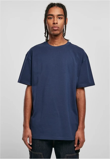 Urban Classics T-SHIRT HEAVY OVERSIZED - Basic T-shirt - amber darkblue