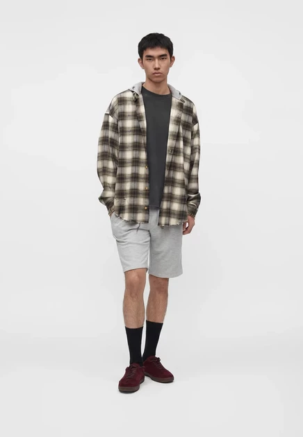 Мужские шорты Jack & Jones Sweat, светло-серые