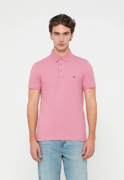 Tommy Hilfiger Polo shirt - white camellia blush