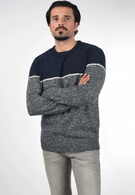 Мужской джемпер Indicode Jeans IDLynn, темно-синий