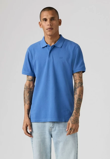 Levi's® LEVIS ORIGINAL POLO TEDDY STRIPE DRESS B - Polo shirt - teddy stripe dress b - reds teddy stripe dress b - blues