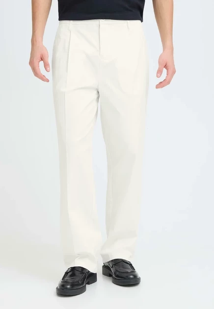 Мужские брюки Casual Friday CFAMUNDSEN с защипами, серые