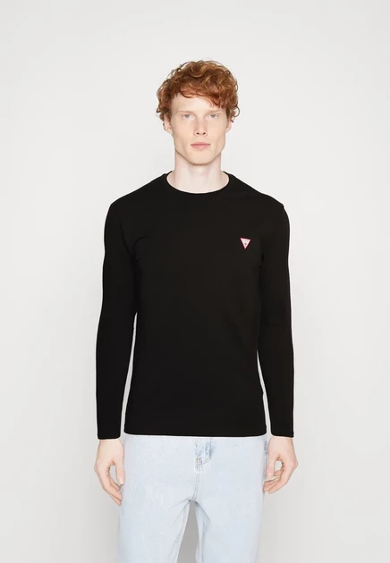 Мужской лонгслив Guess Core Tee, черный