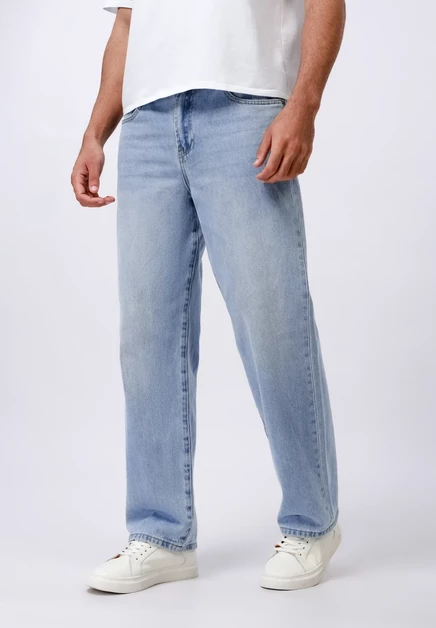 Мужские прямые джинсы Pier One by Zalando, темно-синие