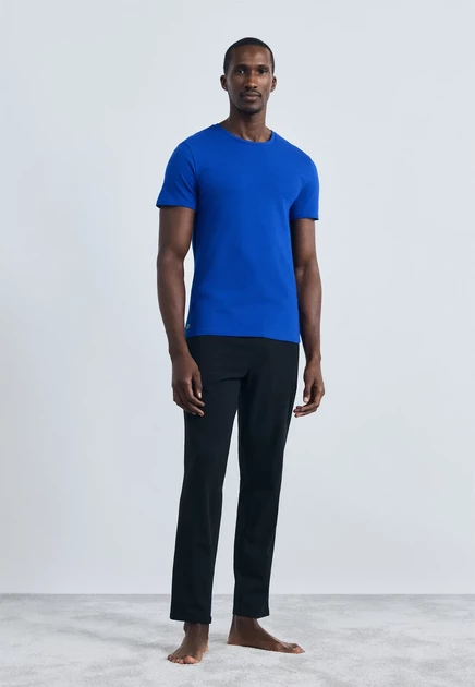 Lacoste 3 PACK - Undershirt - black/grey/light green bordeaux/cobalt/navy blue