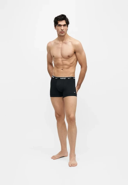 Nike Underwear ESSENTIAL TRUNK  3 PACK - Trunks - blue void/white black/light grey