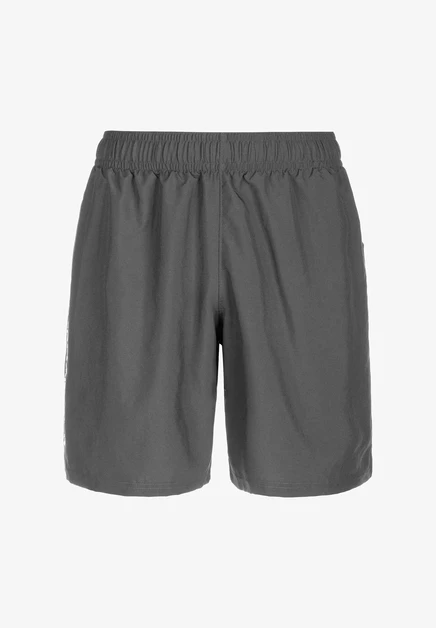 Мужские шорты Under Armour Wordmark, серо-белые