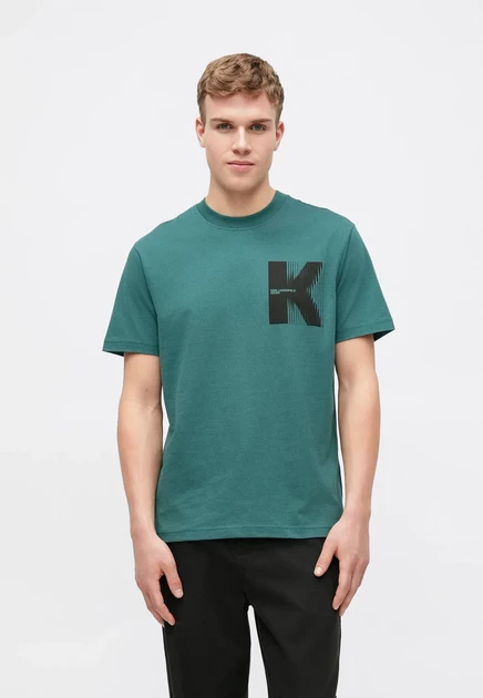 Мужская футболка Karl Lagerfeld Jeans Logo Tee, черная