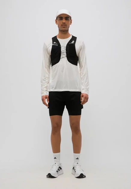 Мужской лонгслив Salomon Shkout Core Tee, черно-белый