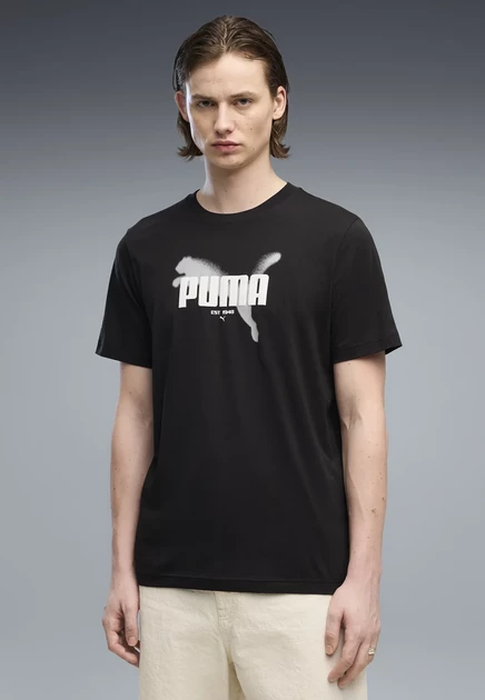 Мужская футболка Puma Graphics, черная
