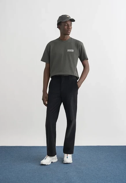 Мужская футболка Dickies Buchtell с принтом, черная