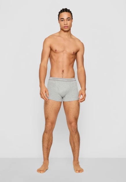 Мужские трусы-боксеры Calvin Klein Underwear, 3 шт., черные/серые/белые