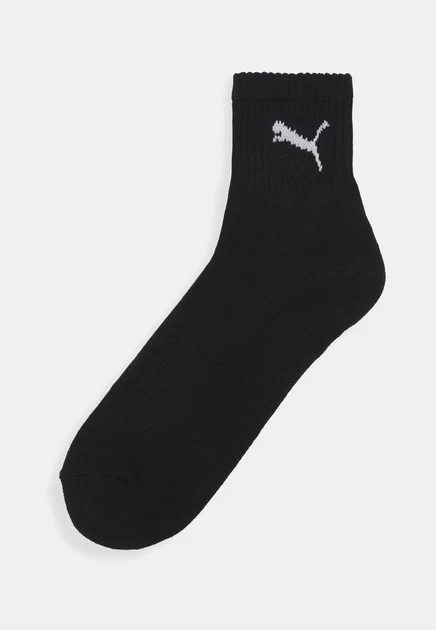 Унисекс спортивные носки Puma, 6 пар, белые/черные