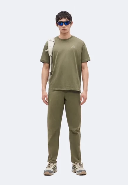 Мужская футболка adidas Terrex Graphic, оливковая