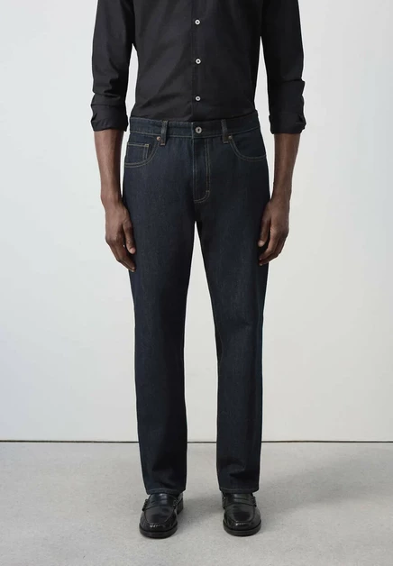 Мужские джинсы Mango Relaxed Fit, синие
