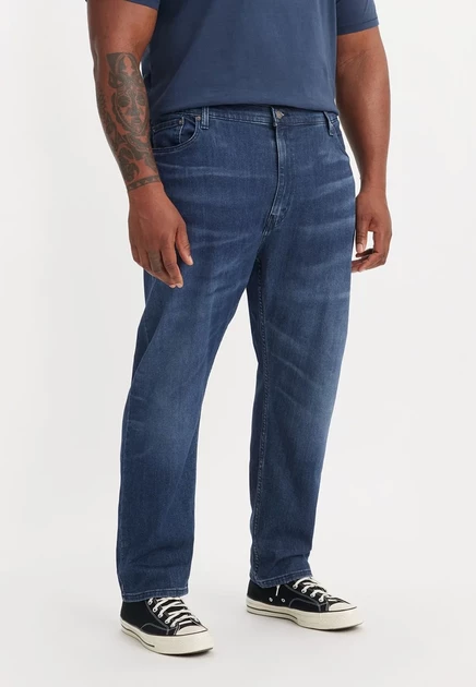 Мужские джинсы Levi's Plus 502 Taper, темно-синие