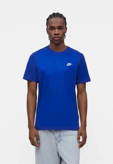 Мужская футболка Nike Sportswear Club Tee, темно-синяя
