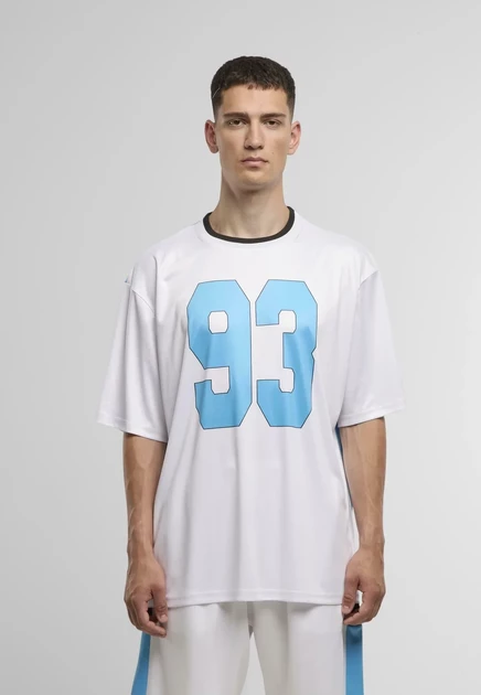 Мужская футболка Ecko Unltd. Baseline, бело-бирюзовая