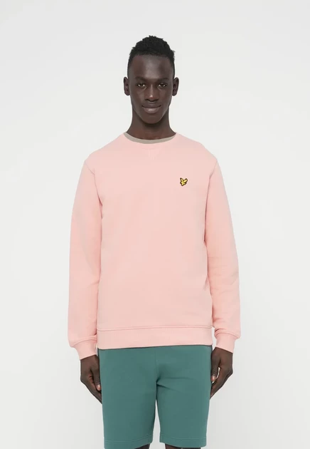 Мужской свитшот Lyle & Scott Crew Neck, розовый