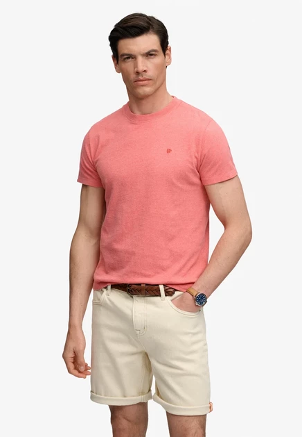Мужская футболка Superdry Co. Essential SD&Co, розовая