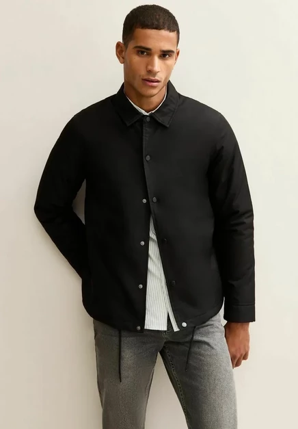 Мужская куртка New Look Padded Coach, черная