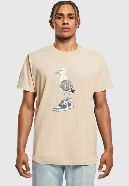 Мужская футболка Mister Tee Seagull Sneakers Tee, песочная