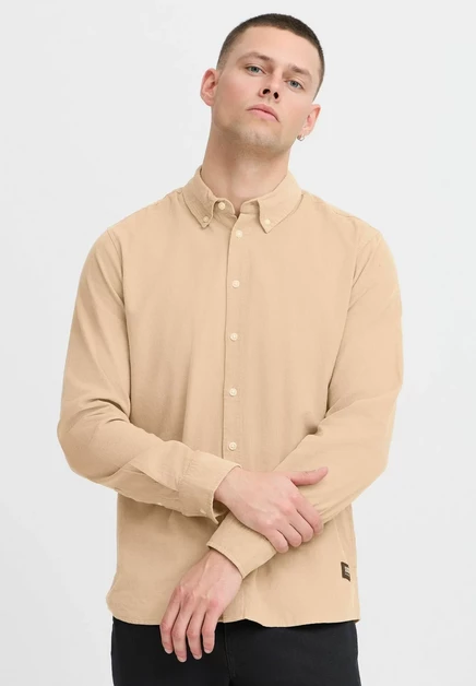 Мужская рубашка Blend BHShirt, вельветовая, горчичная