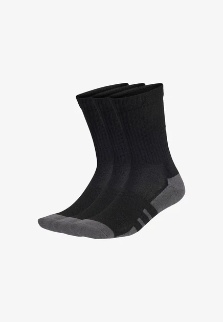 Носки adidas Climacool, 3 пары, черно-серые