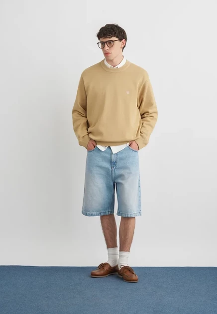 Мужские джинсовые шорты Carhartt WIP Brandon Smith, синие