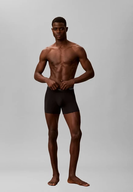 Мужские боксеры Calvin Klein, 3 пары, черные