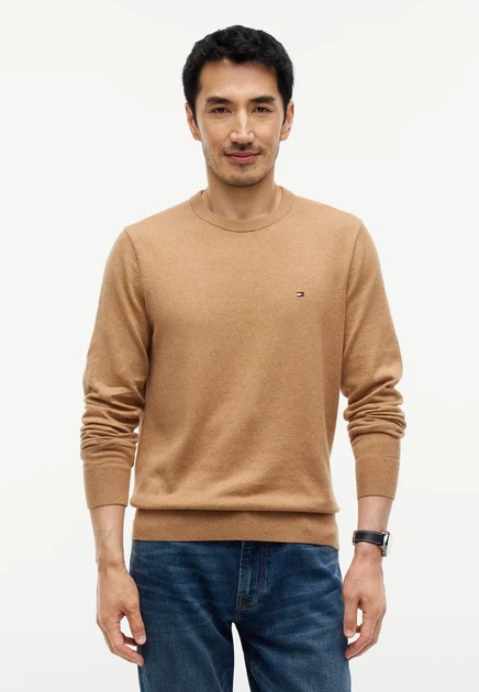 Мужской джемпер Tommy Hilfiger, бежевый