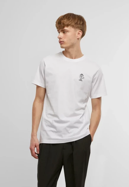 Мужская футболка Mister Tee More Espresso, белая