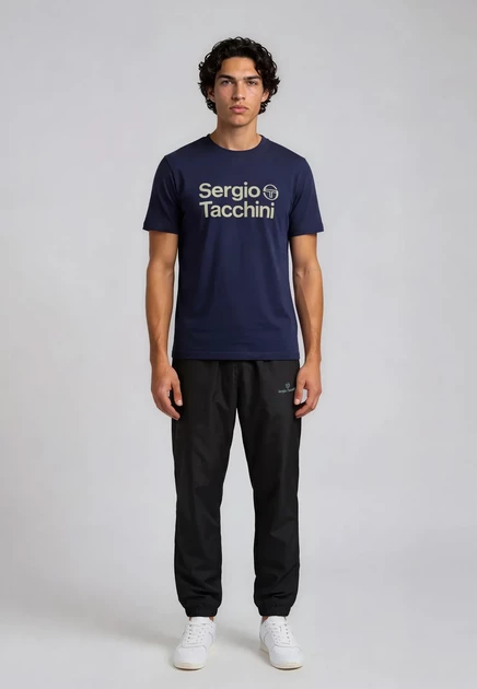 Мужская футболка Sergio Tacchini Alternativa, синяя