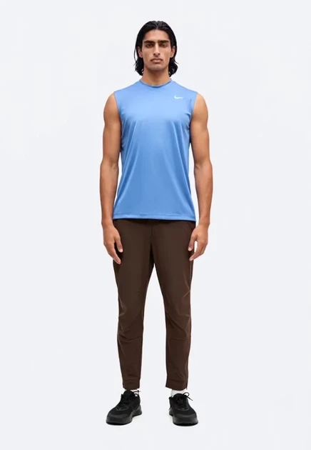 Мужская спортивная майка Nike Tee Flex, бело-синяя