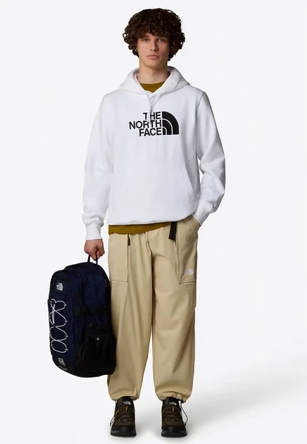 Мужское худи The North Face Drew Peak, бело-черное