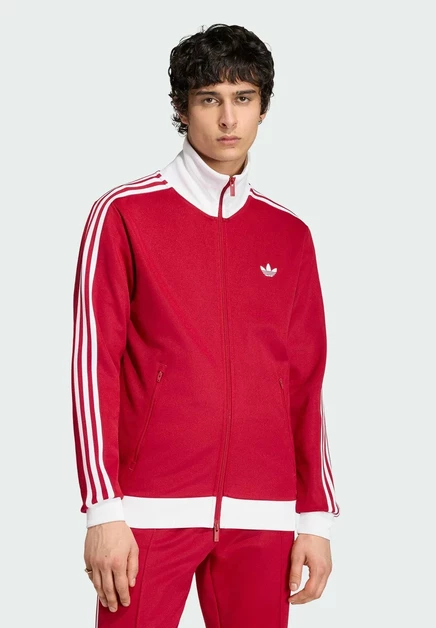 Олимпийка Adidas Originals Beckenbauer TT, красная/белая