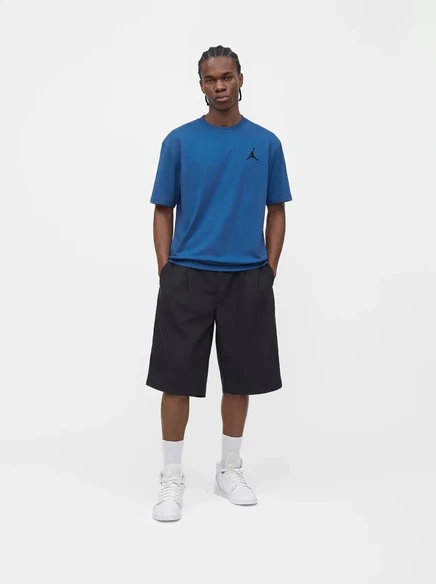 Мужская футболка Jordan Jumpman Crew, синяя/черная