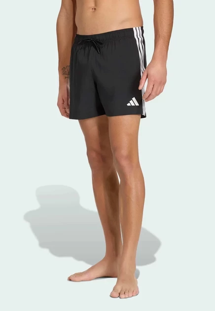 Мужские шорты adidas 3 Stripes 5″, зелено-белые