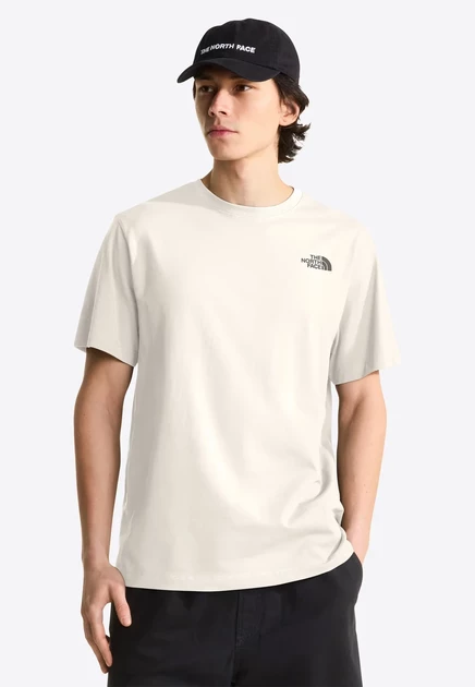 Мужская футболка The North Face с принтом, белая