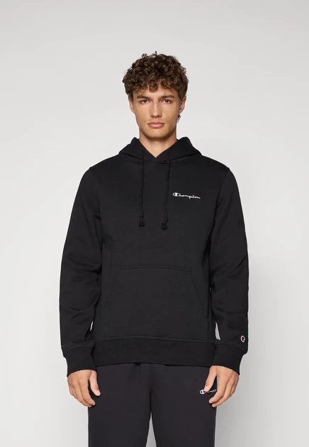 Champion SPORTSWEAR HOODIE STANDARD FIT - Hoodie - navy black