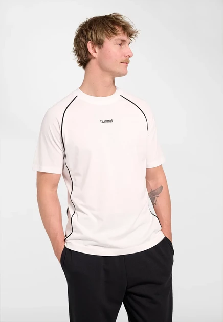 Мужская спортивная футболка Hummel HMLPITCH REST DAY, белая