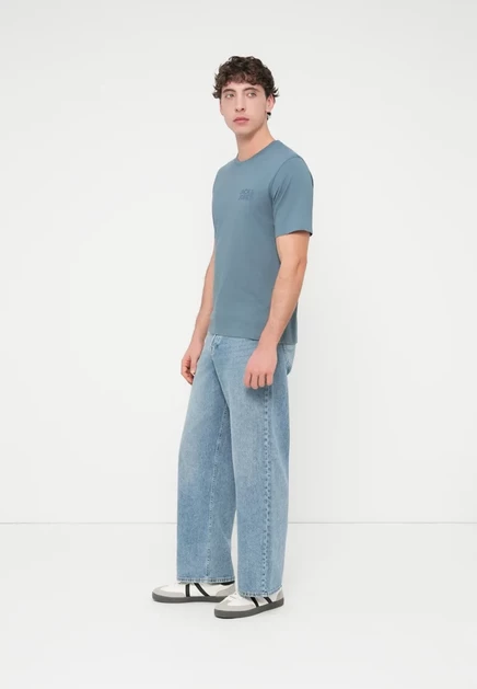 Мужская футболка Jack & Jones JJECorp Logo, синяя