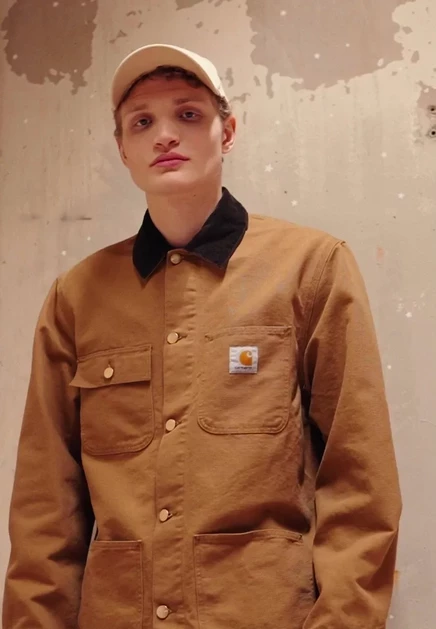 Мужская куртка Carhartt WIP Michigan, коричневая