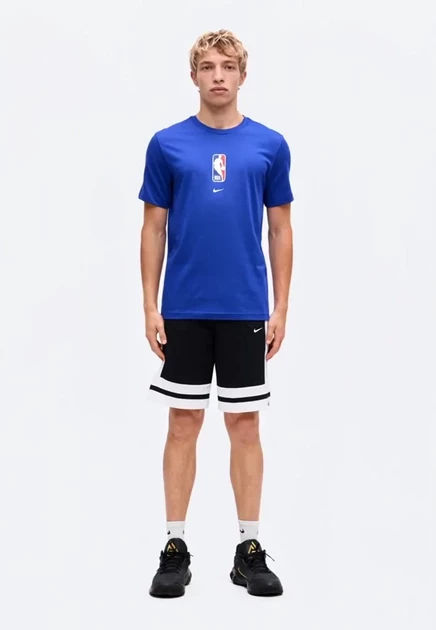 Мужская футболка Nike NBA TM31 с принтом, черно-синяя