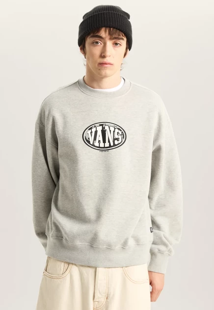 Мужской свитшот Vans Worldwide Crew, черно-серый